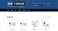 Desktop Screenshot of isptoner.com